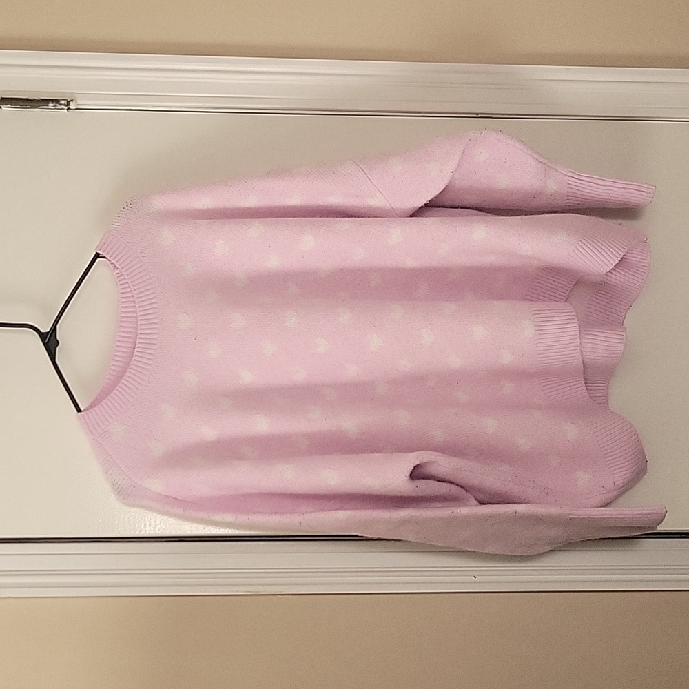 Vince Camuto Pink Crew Neck Sweater